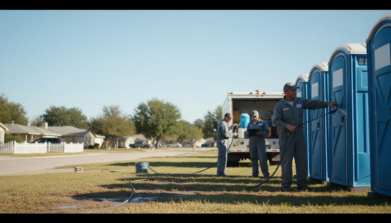 Long-Term Portable Toilet Rental in Dayton, OH near me